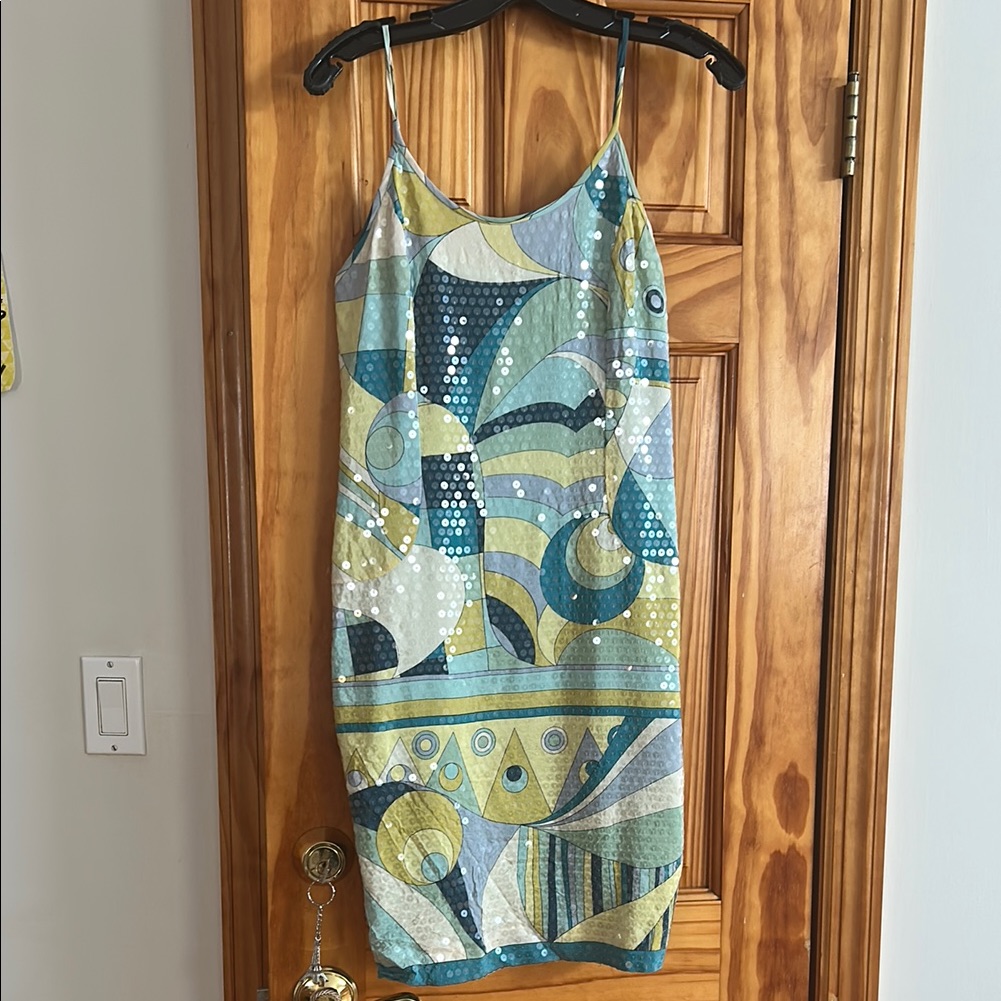 Stylish Multicolor Patterned Dress